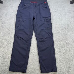 Bulwark FR Flame Resistant Cargo Work Pants Navy Blue Men's 34x31